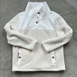 Dudley Stephens Cozy Cream Women's button up Fleece